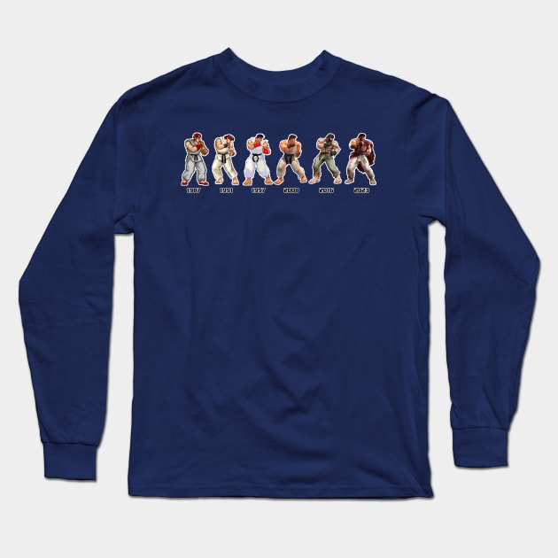 Ryu Evolution Long Sleeve T-Shirt by dankdesigns